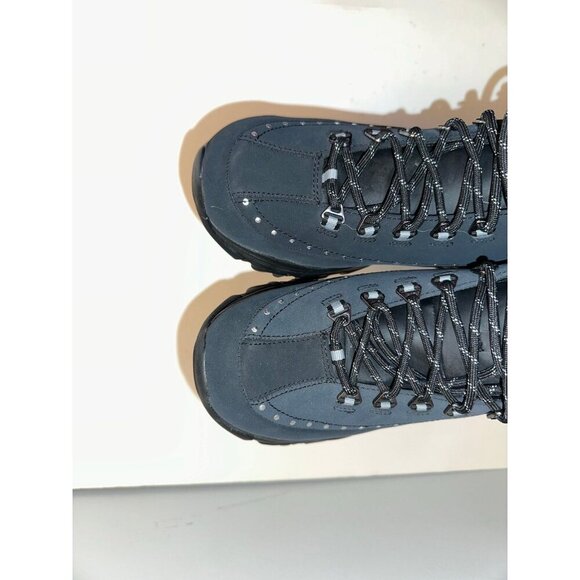 Skechers D'lites Gleeful (Style: 48813) Ankle BOOTS Black Fur Lined Size 9.5 US - Picture 10 of 12